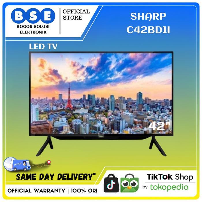 TV Sharp 42 Inch 2T-c42BD1I FHD LED Digital TV Sharp 42 Inci C42BD1I