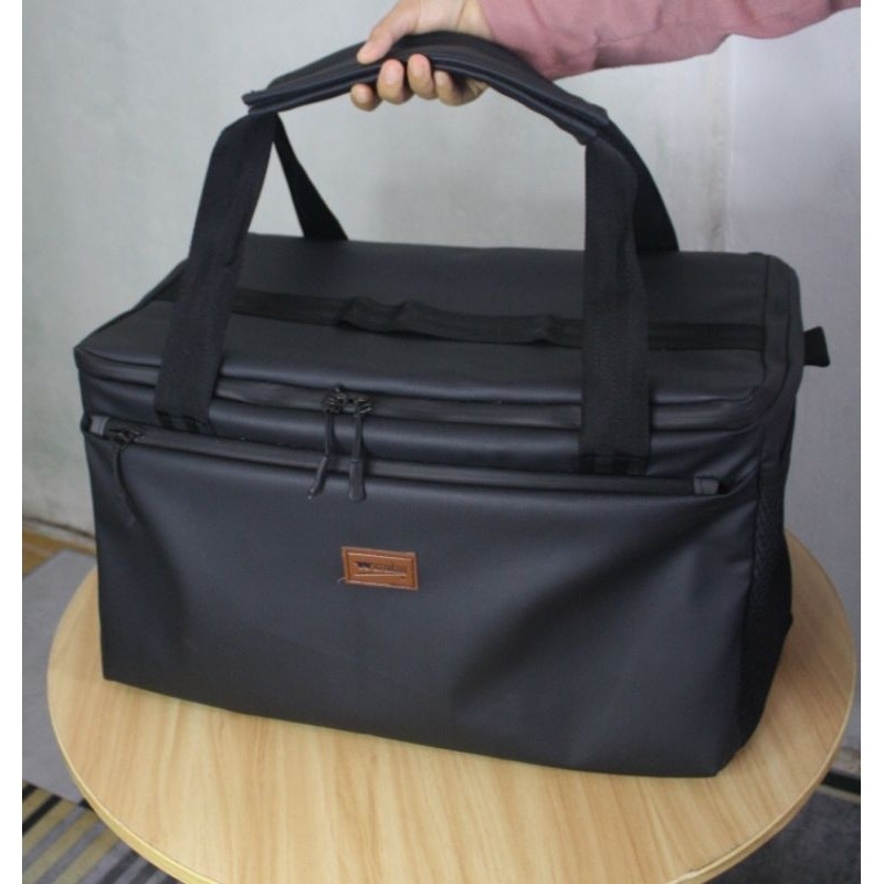 Tas camera handycam video syuting 3 in 1 bisa di gendong juga