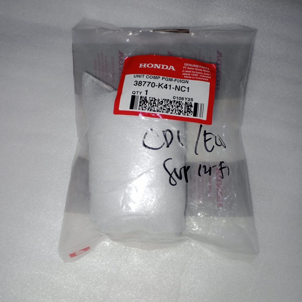 AHM 38770K41NC1 CDI SUPRA 125 FI K41 ECU TAHUN 2014 SAMPAI SEKARANG ORIGINAL