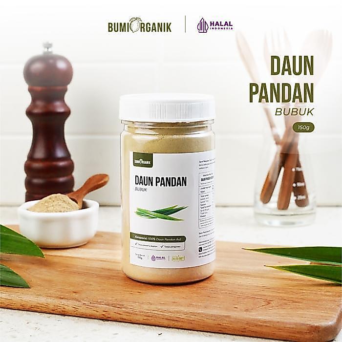 DAUN PANDAN BUBUK - BUMI ORGANIK 50G, 150G, 250G - 50gTerlaris