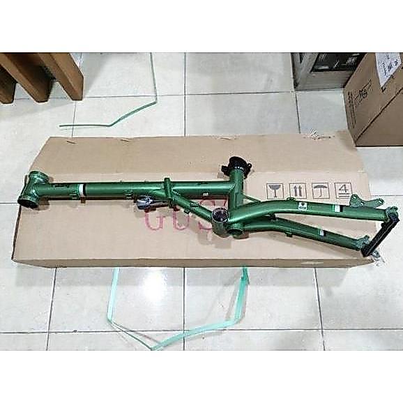 FOLDX ELEMENT Gust Disc Brake 16" Folding Bike Frame Set Seli Sepeda Lipat Alloy