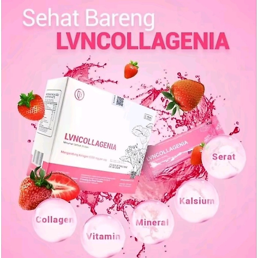 [ GRATIS ONGKIR ] LVN KOLAGEN | COLLAGENIA ORIGINAL HALAL BPOM