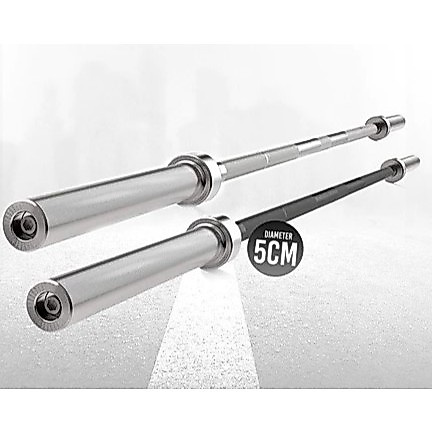 Stick Barbell Olympic Angkat Beban Solid Bar 200cm Diameter 5cm