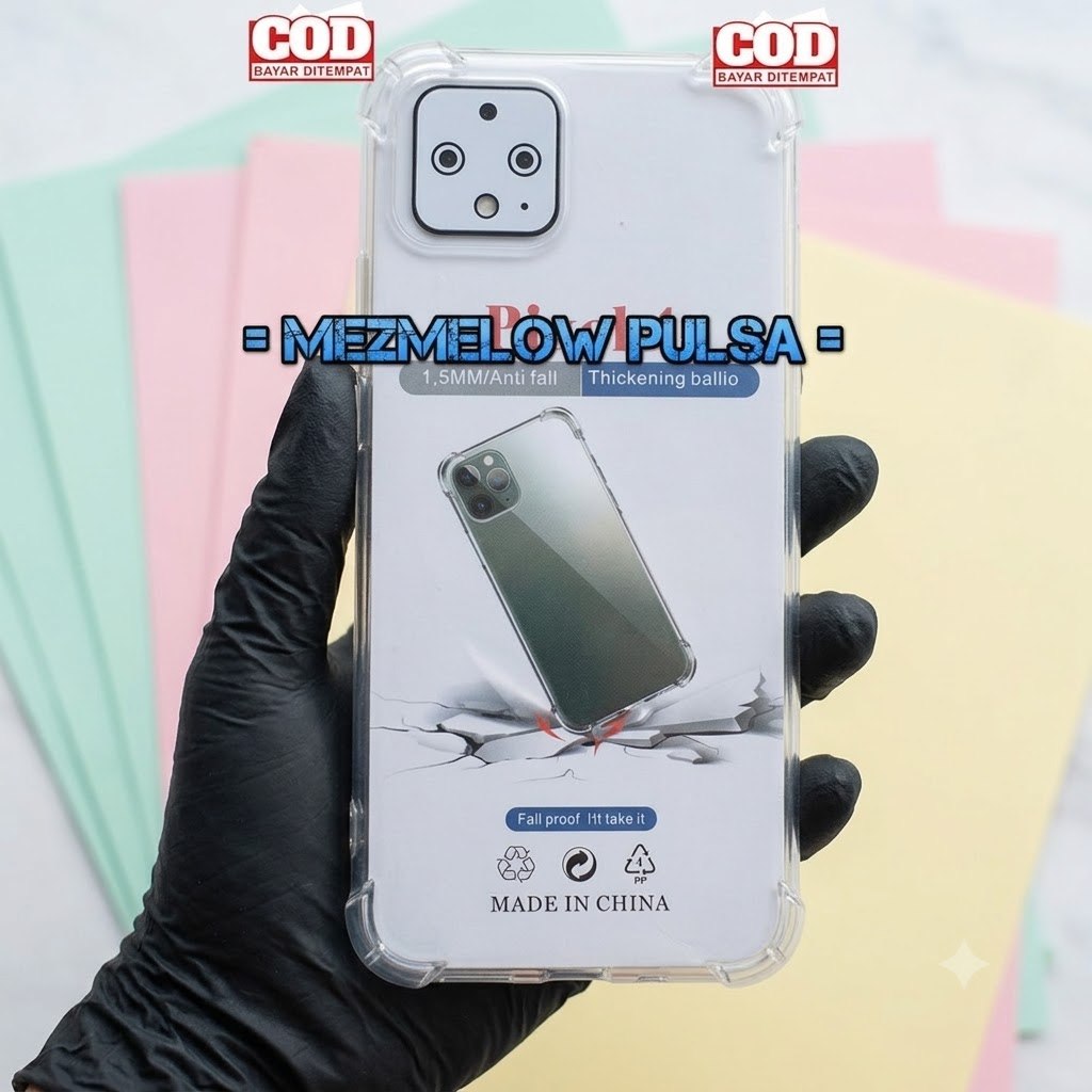 Softcase Silikon Transparant Tebal Casing Caseng Softcase GOOGLE PIXEL 4 BIASA
