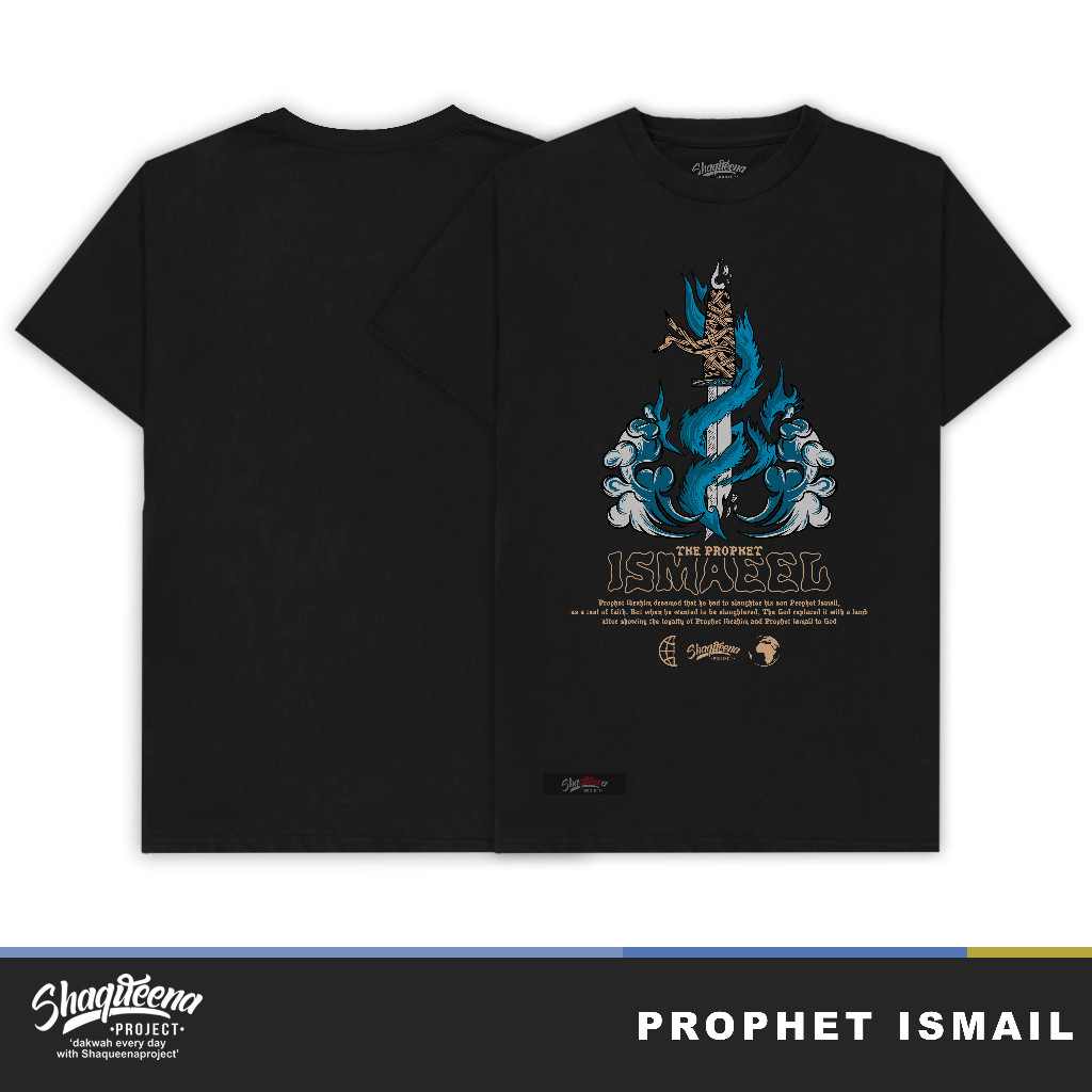 (COD) Kaos Dakwah Prophet Ismail - New Original Shaqueena Project