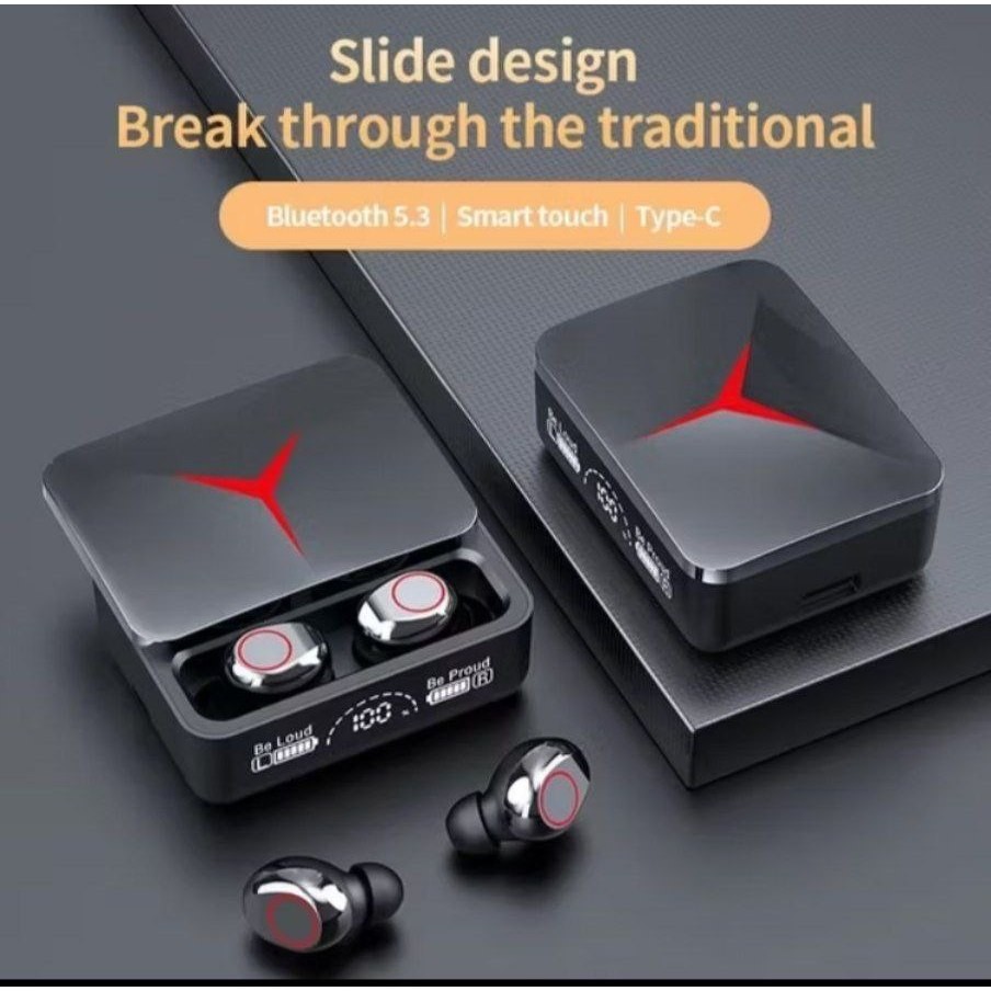 Tws M90 pro beli 1 free 1 tas / M90 PRO TWS  EARPHONE BLUETOOTH GAMING WIRELESS BEST QUALITY | IFN
