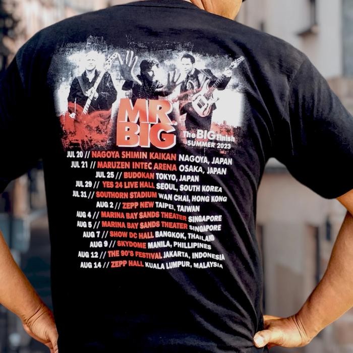 (COD) Kaos Mr.Big The BIG Finish World Tour 2023 - M