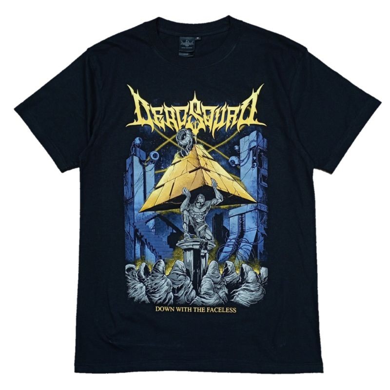 Tshirt DEADSQUAD - DOWN WITH THE FACELESS | Deadsquad Official Merchandise