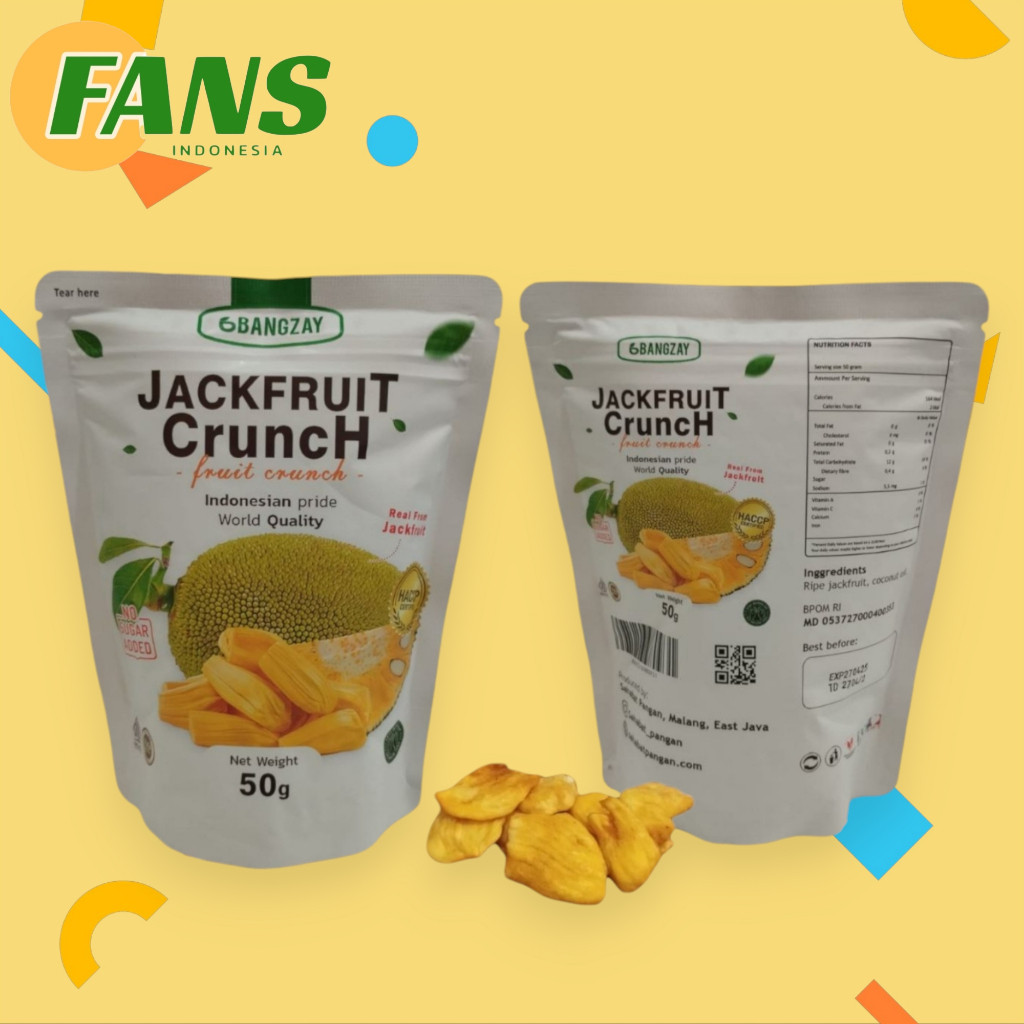 

KERIPIK NANGKA SUPER PREMIUM 50GR | KELEZATAN TROPIS MURNI DARI BAHAN PILIHAN