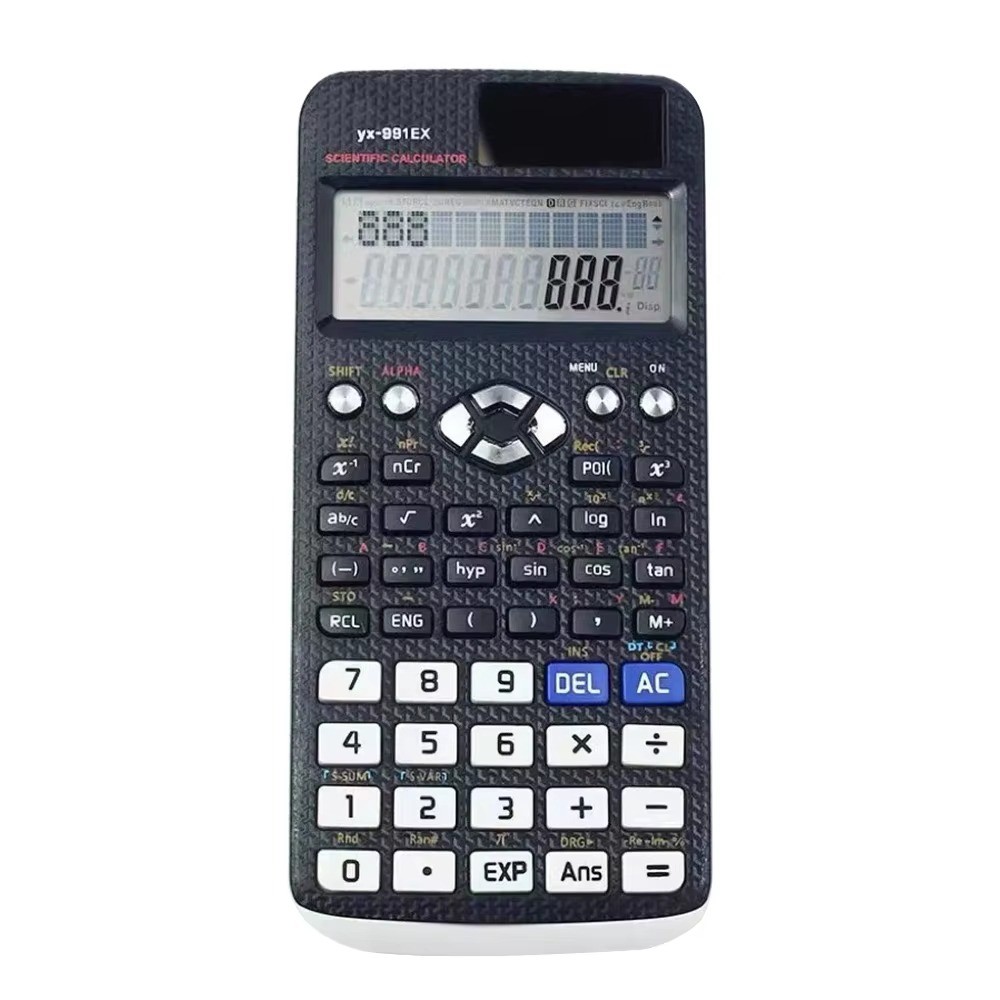 Battery Power Scientific Calculator Advanced Features Pink/blue/black Engineering Calculator Multifu