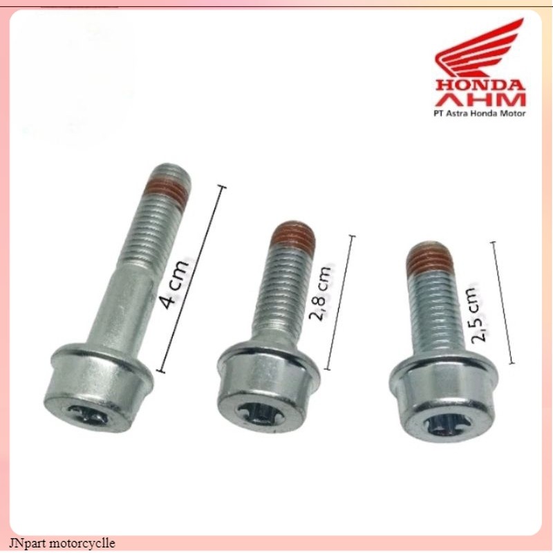 BAUT 12 L BINTANG KALIPER CAKRAM REM DEPAN BELAKANG