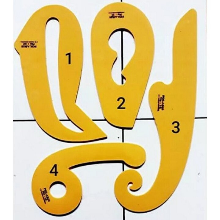 

Penggaris,, polaris original isi 4 pcs - penggaris kerung lengan > leher alat> .,.,