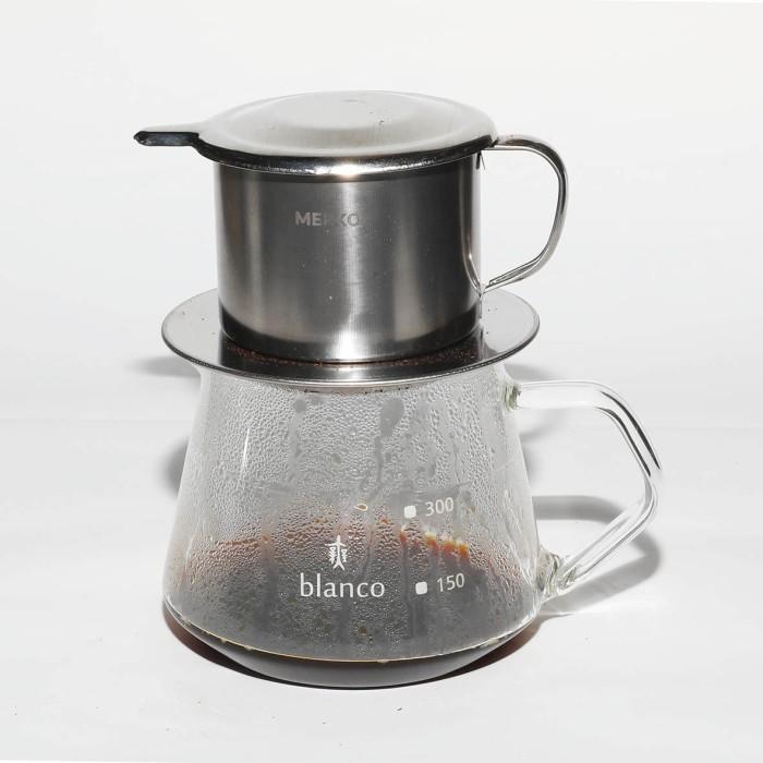 Merko& Blanco Vietnam dripper+ coffee server pot+ kopi siap seduh - Vietnam Dripper
