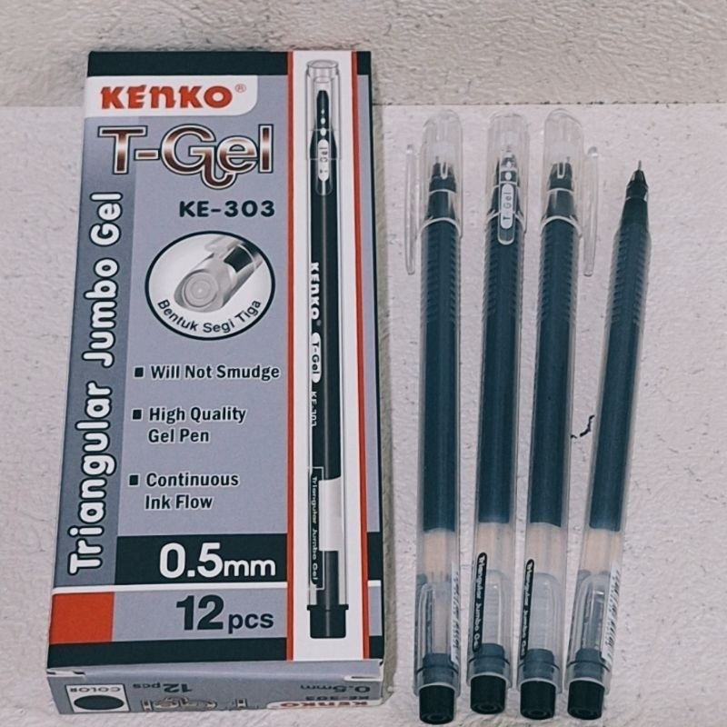 

New Pulpen Kenko T-GEL KE-303 / Perpak Isi 12Premium