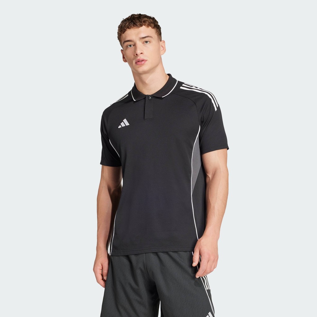 adidas Football Tiro 25 Competition Polo Shirt Men Black JY1804