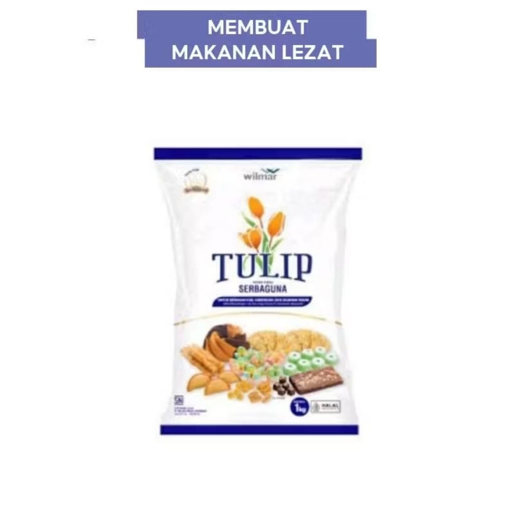 

(PRIMGROS-SDA) ECER!!! Terigu Tulip 1kg