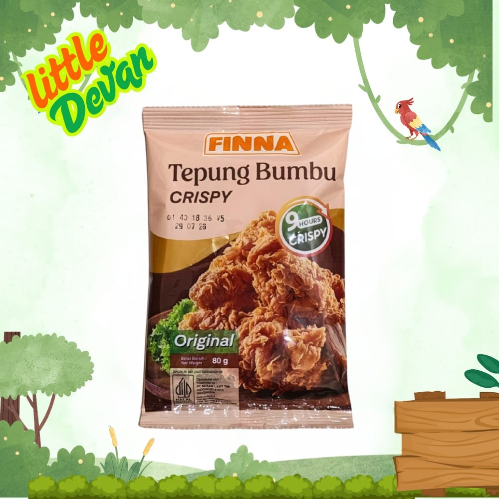 

Tepung Bumbu Crispy FINNA 80gr