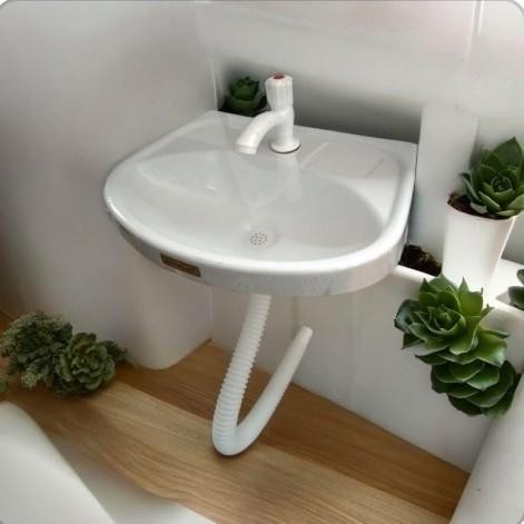 Wastafel Plastik PVC INNOPLAS / Wastafel Cuci Tangan PVC Komplit