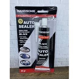 Lem Auto Sealer Black / Lem Silicone Auto Sealer Hitam / Lem Bemper Kaca Mobil Besar Kecil