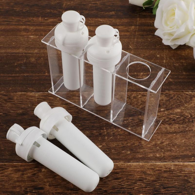 

Ink Bottle Stand 3 Slots Paint Bottle Display Rack Anti-Tipping Acrylic Shelf Ink Cartridge Storage Rack For Craft Supplies