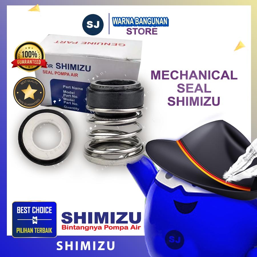 MECHANICAL SEAL POMPA AIR SHIMIZU ORIGINAL DARI PABRIK SHIMIZU 135 / M SEAL 116
