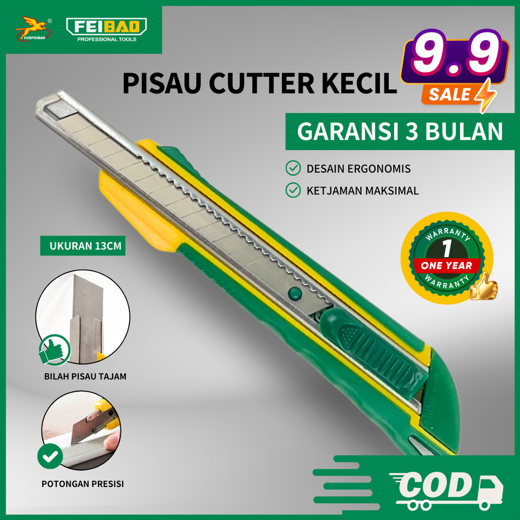 

FEIBAO Pisau Cutter Kecil SK-5 | Pemotong Serbaguna Presisi Tinggi dari Baja Kuat untuk Kerajinan