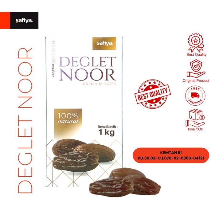 

SALE Safiya Kurma Tunisia Madu 1 Kg Deglet Noor Tanpa Tangkai - 1 KgTERLARIS