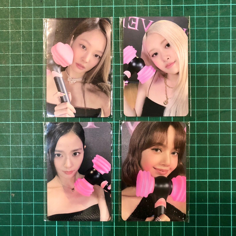 Blackpink - Lightstick Photocard PC POB YGSHOP (Selca Ver.)Murah