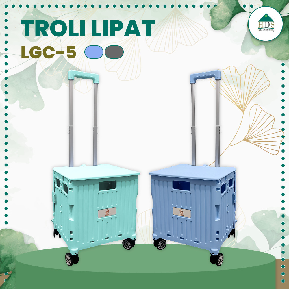TERLARISHome Dekorationshop Official Shop Troli Lipat Trolley Pet Stroller Troli Koper