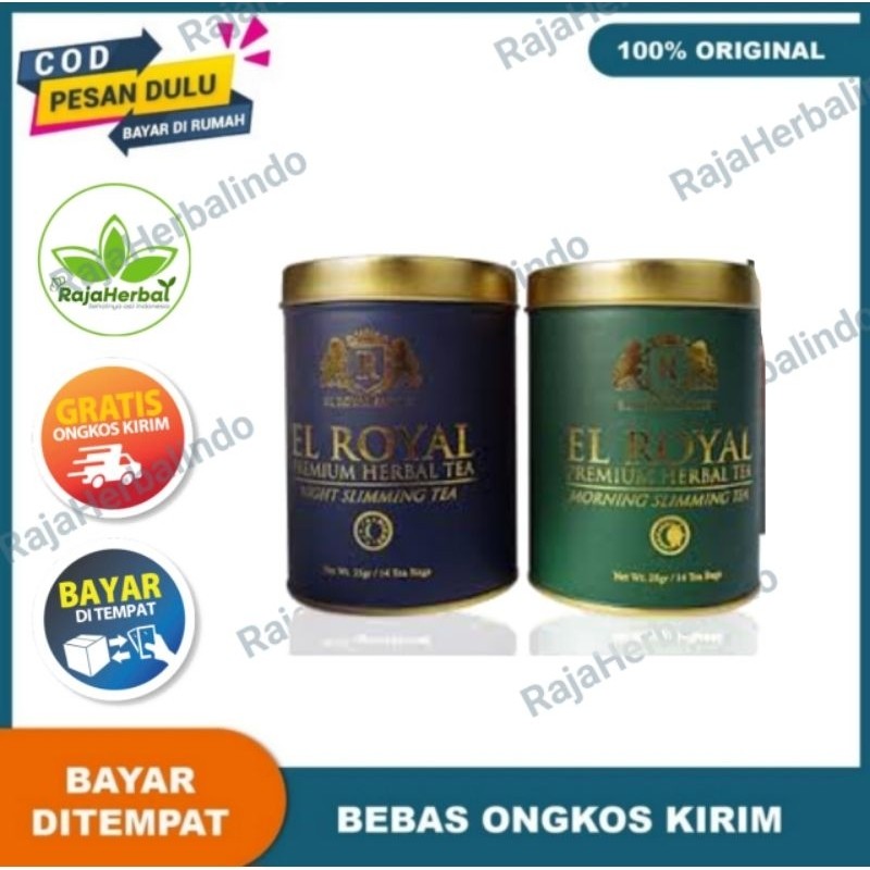 

100% ASLI EL ROYAL PREMIUM TEA HERBAL | TEA PELANGSING TEH EL ROYAL SIANG MALAM