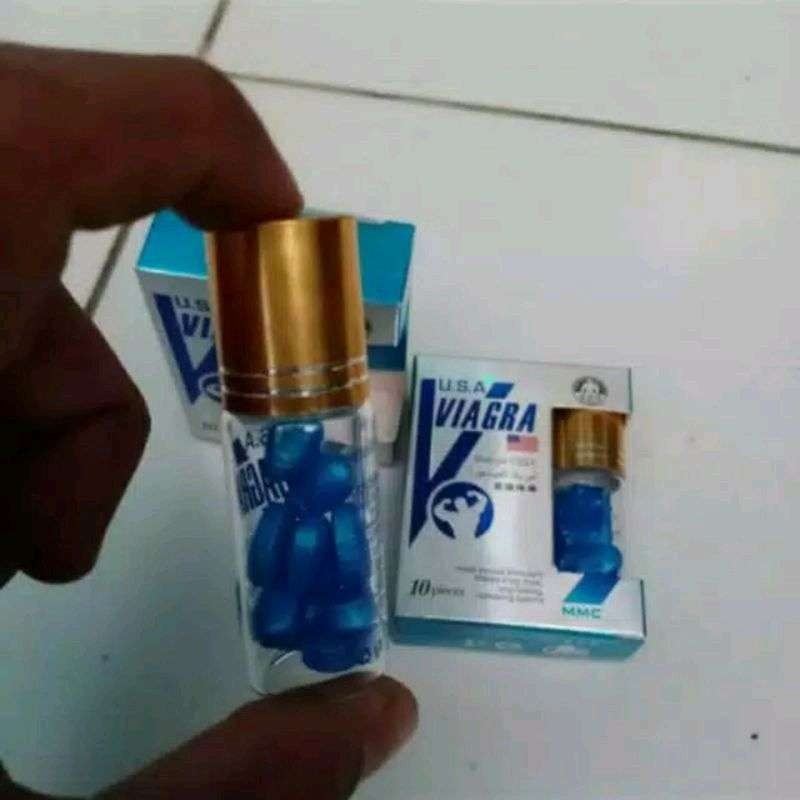 PIL BIRU USA ORIGINAL PENAMBAH STAMINA PRIA KWALITAS TERJAMIN