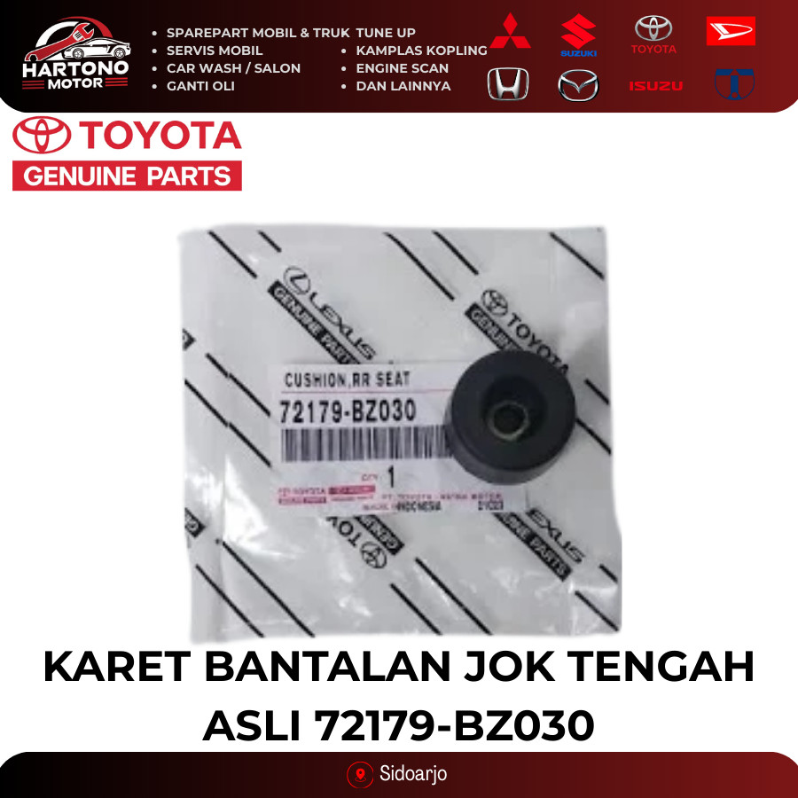 KARET BANTALAN JOK TENGAH BELAKANG ASLI AVANZA XENIA RUSH 72179-BZ030