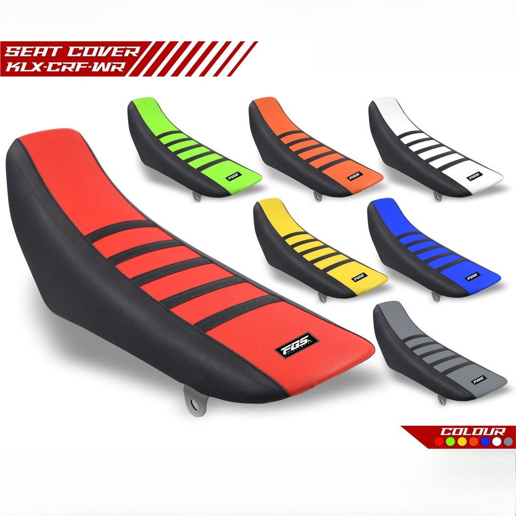 Sarung Jok Trail Tengah Warna List Hitam untuk Motor Trail Supermoto