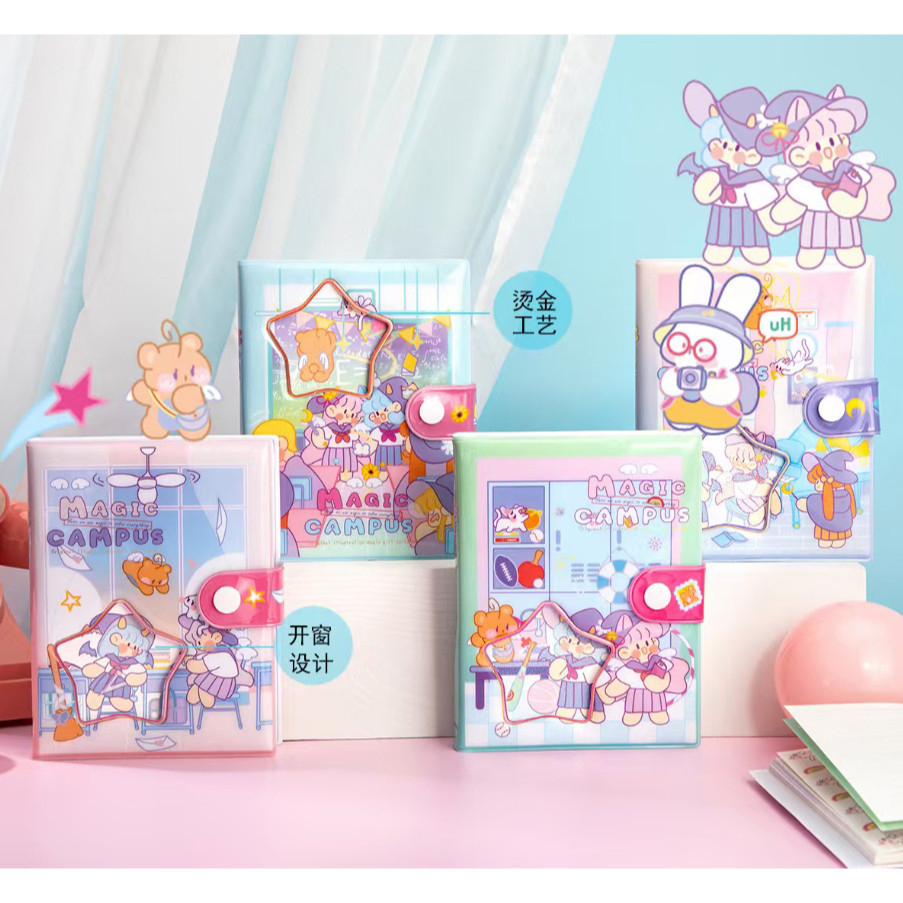 

Buku Diary Kancing Magic Campus / Notebook Buku Catatan Anak Jurnal Ukuran 11 x 16 cm - 6369