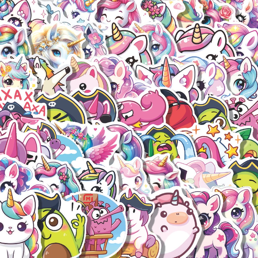

Stiker Cutting Pack Stiker Animal Bon Pari Isi 100Pcs Series Aesthetic Lucu Keren Untuk Koper Bahan Vynil