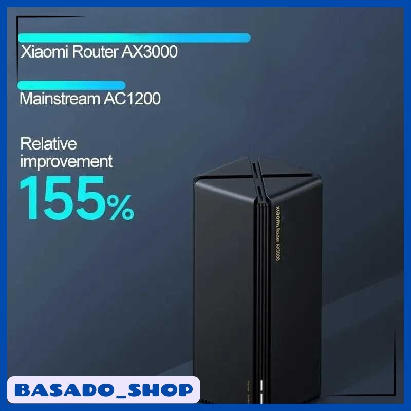 Router WiFi 6 Full Gigabit 4 Antenna Qualcomm 2.4GHz/5GHz - AX3000