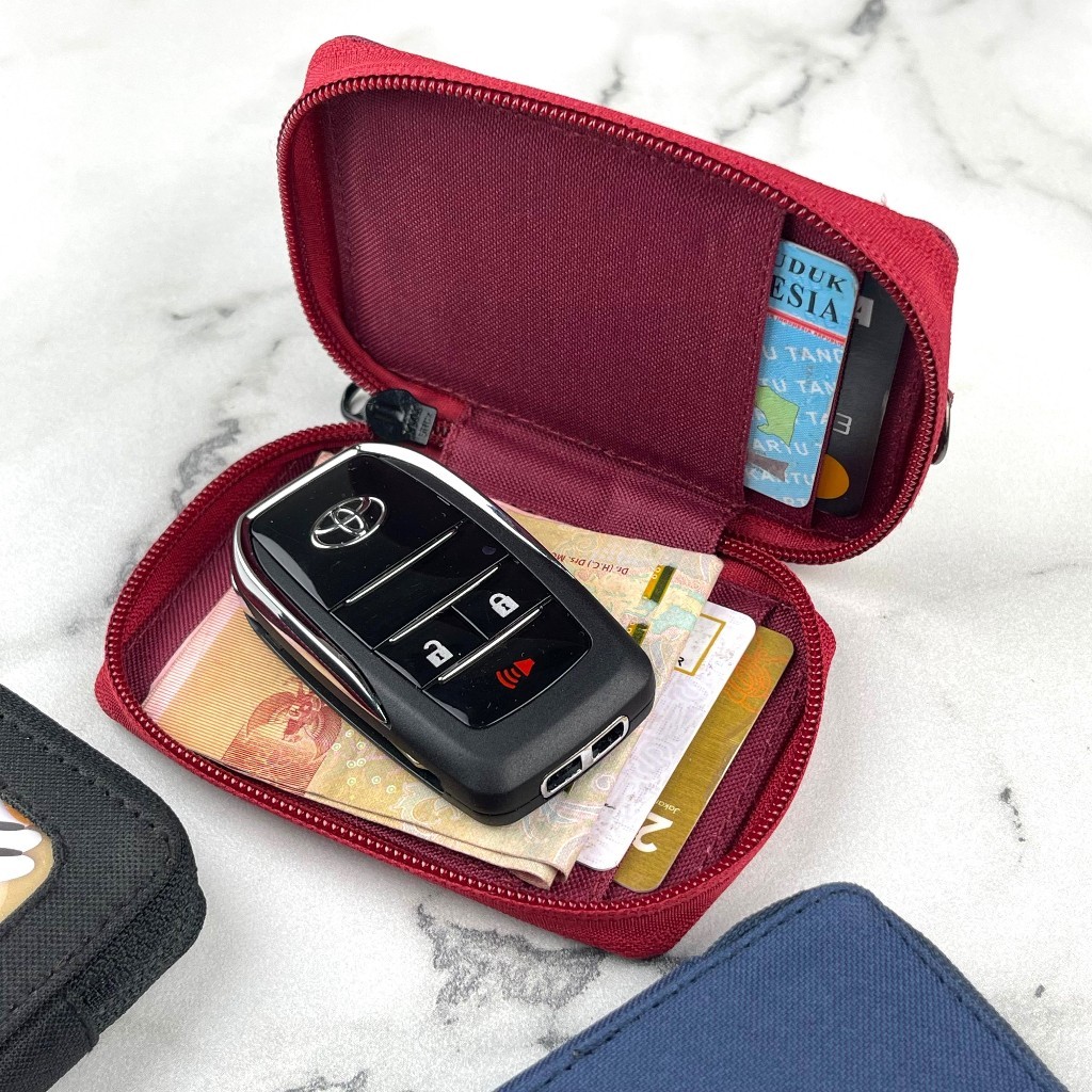 

_% IMC - READY Dompet kartu gantung kalung hanging wallet pria wanita ID card holder Wy-2