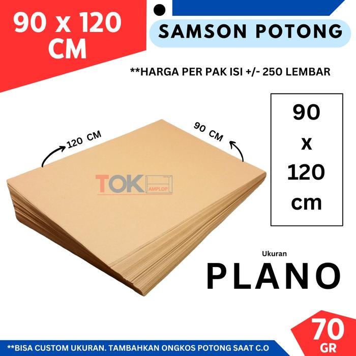 

KERTAS SAMSON 90x120 isi 250lbr - 250 Lembar