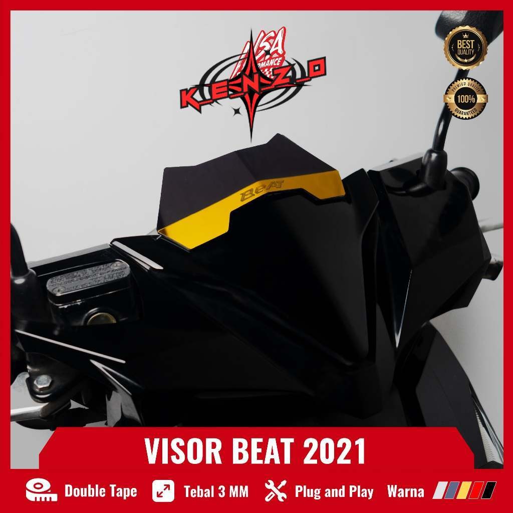 K_E_N_Z_O Aksesoris Beat Deluxe Beat New Canopy Beat Visor Beat New Honda Beat 2021 2021 Visor Beat 