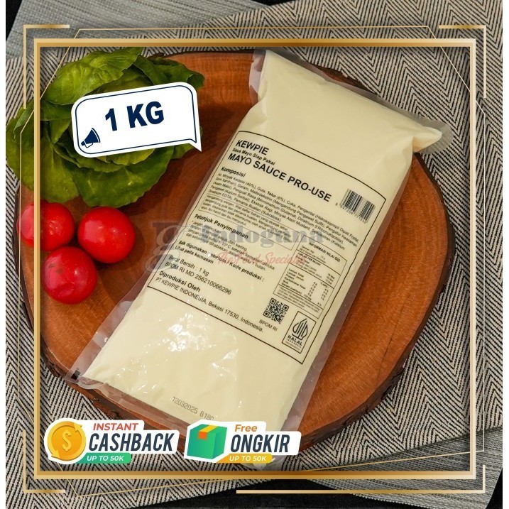 

Kewpie Mayo Sauce Pro Use 1kg