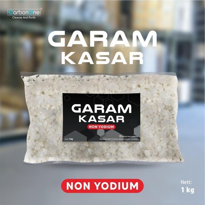 

Garam Kasar dan Halus non yodium isi 1kg - Regenerasi Resin Softener