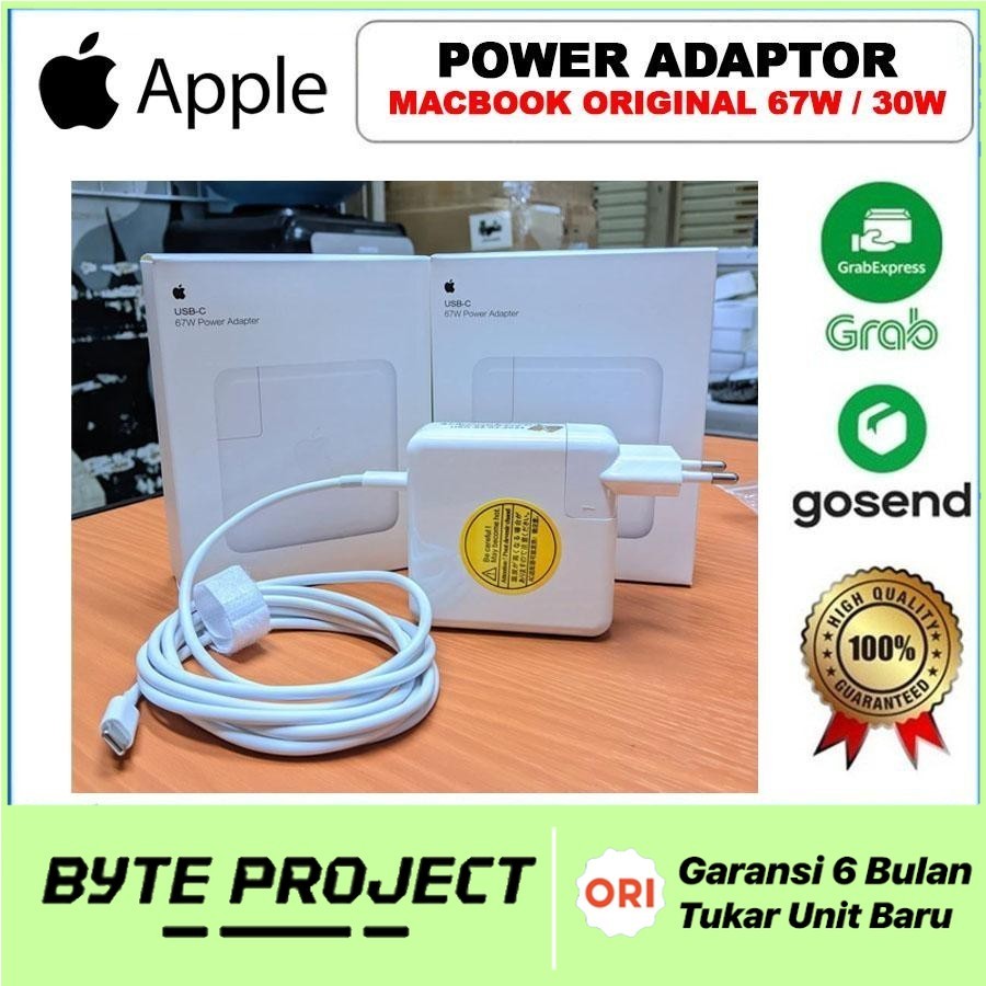 ORI ADAPTOR ORIGINAL CHARGER FOR MACBOOK AIR M1 13 INCH 2021 APPLE 30W 30watt