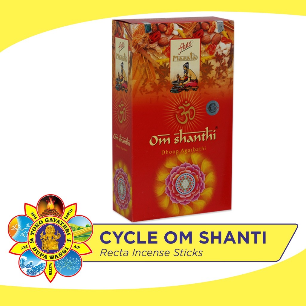 Dupa India Aromaterapi Recta - Cycle Om Shanti