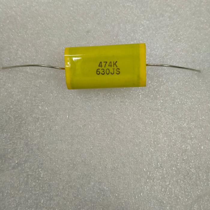 NEW.... kapasitor 474K 630JS 0,47uf 630V axial MEA ARC16
