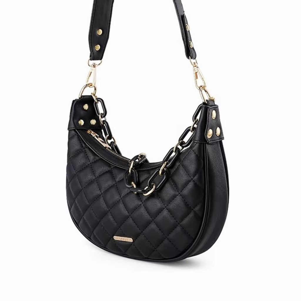 INDOOMS Tas Bahu Wanita Shoulder Bag, Tas Tangan Selempang Cewek Handbag Premium Elegan Kesederhanaa