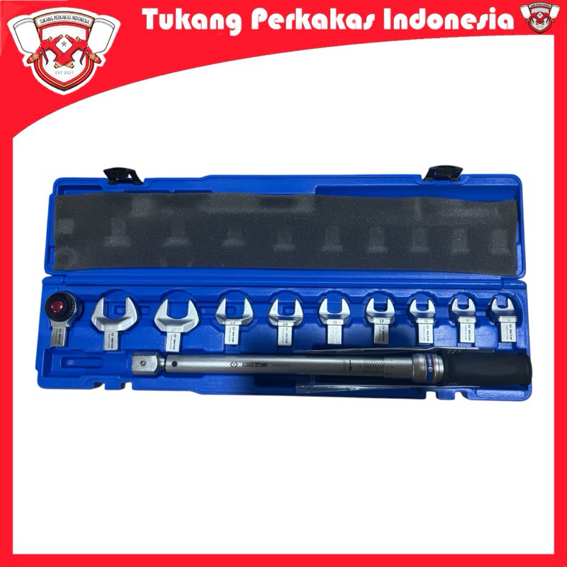 King Tony kunci Torsi 11pcs pas Torsi Rachet Open and Head 14x18 mm
