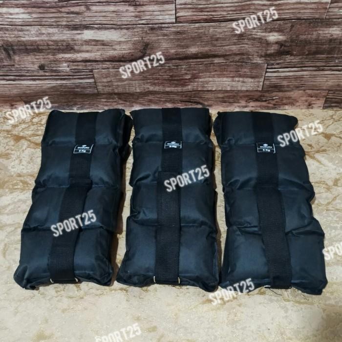 Bending Pemberat Kaki / Tangan Isi Pasir 5kg 5 kg Murah