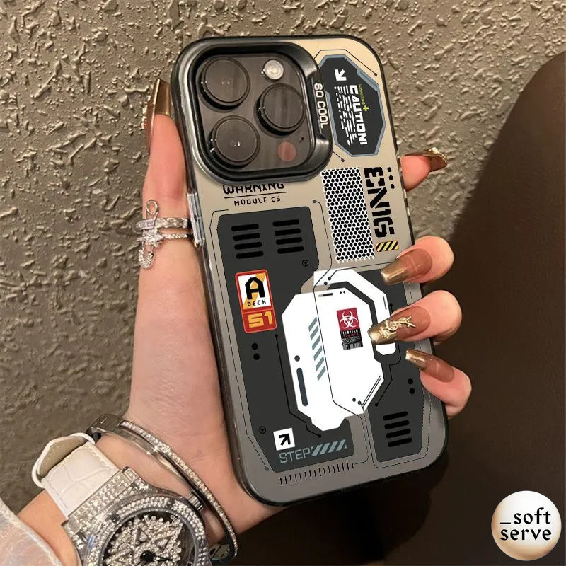 Casing ponsel Chip CPU Komputer cocok untuk Samsung A35 A50 A51 A53 5g A54 5G A55 A71 A72 A73 5G S21