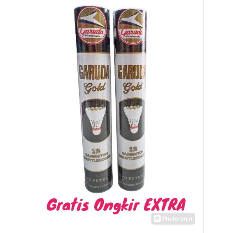 Shuttlecock / Bola Raket Garuda / Shuttlecock GARUDA Gold Putih (005)