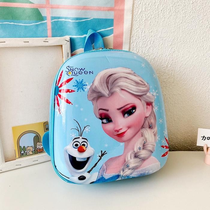 OSM JKT T6038 Tas Sekolah Lucu Anak / Tas Ransel Anak Disney Hard Case / Tas Telur Motif Karakter / 